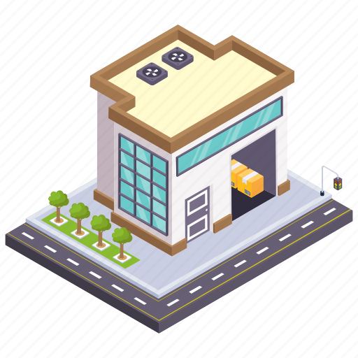 Depot, warehouse, storehouse, storeroom, stockroom icon - Download on Iconfinder