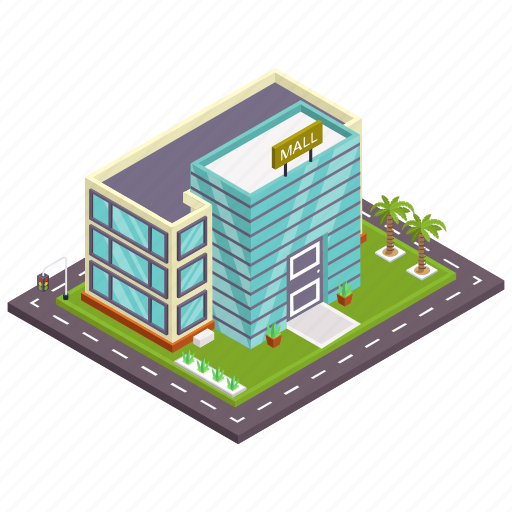 Mall, plaza, shopping center, mall building, mall architecture \ icon - Download on Iconfinder