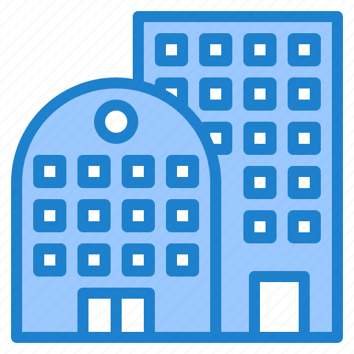 Apartment, condominium, real, estate, residence, building icon - Download on Iconfinder