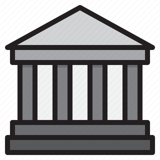 Bank, financial, goverment, building, architecture icon - Download on Iconfinder