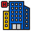hotel, apartment, tower, residence, building 