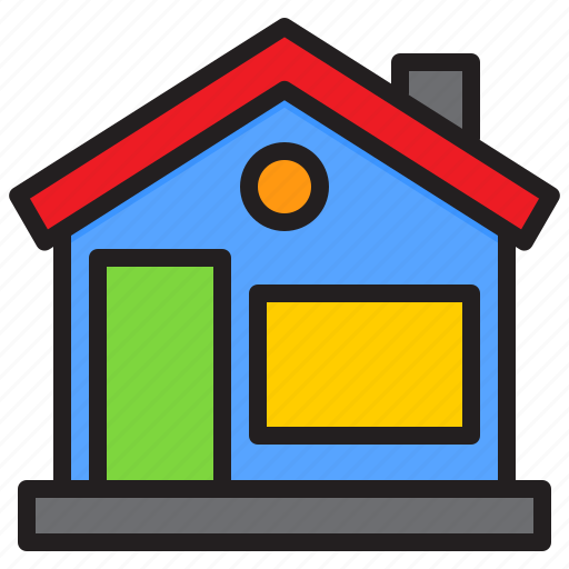House, building, home, residence, real, estate icon - Download on Iconfinder