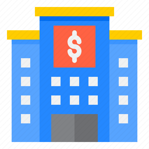 Bank, architecture, building, financial, city icon - Download on Iconfinder