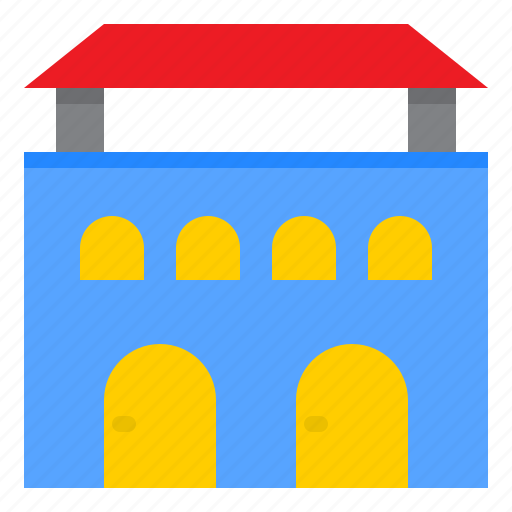 Building, architecture, real, estate, home, house icon - Download on Iconfinder