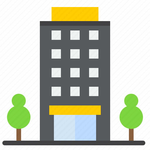 Condominium, apartment, building, tower, residence icon - Download on Iconfinder