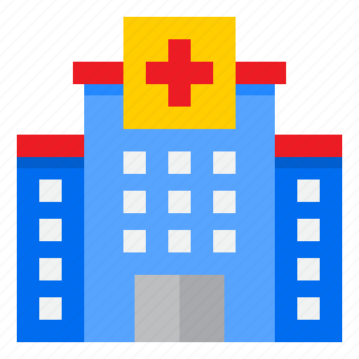 Hospital, health, care, architecture, clinic, building icon - Download on Iconfinder