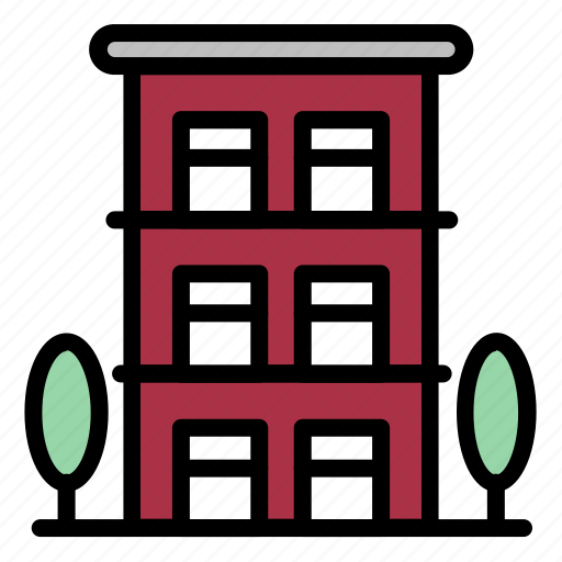 Motel, vacation, travel, house, accommodation, bed, hostel icon - Download on Iconfinder