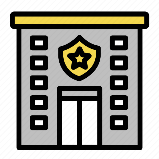 Station police, police, policeman, car, security, justice, crime icon - Download on Iconfinder