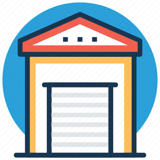 Godown, storage unit, store, storehouse, warehouse icon - Download on Iconfinder