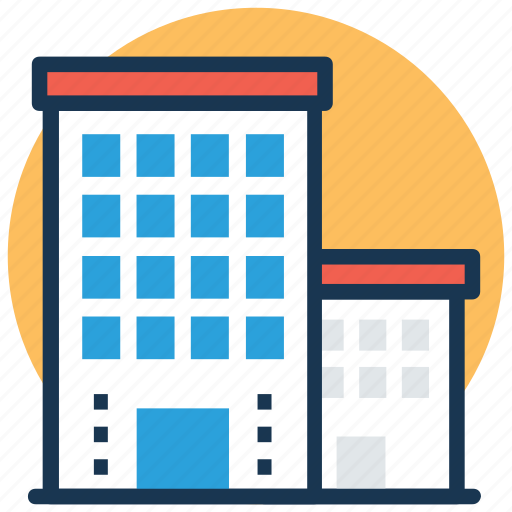 Apartments, commercial building, flats, multistorey, residential building icon - Download on Iconfinder