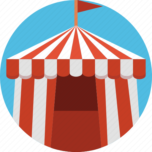 Circus, house, tent icon - Download on Iconfinder