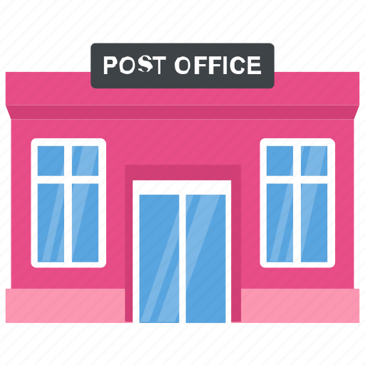 Building, government building, gpo, mail depot, post office icon - Download on Iconfinder