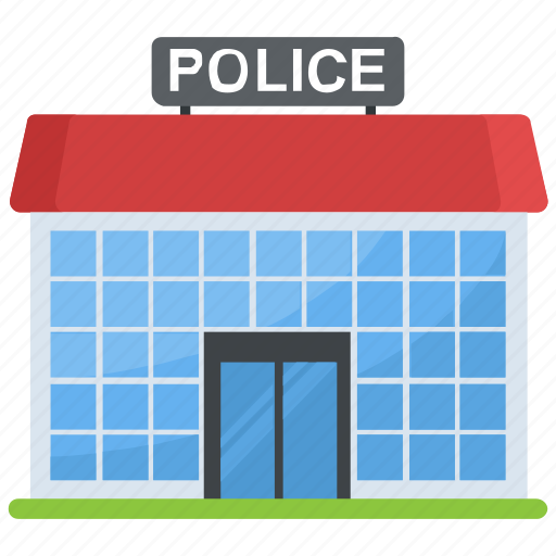 Government building, police headquarters, police office, police station, station house icon - Download on Iconfinder
