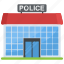 government building, police headquarters, police office, police station, station house 