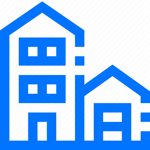 Buildings, estate, front, garage, home, house, real icon - Download on Iconfinder