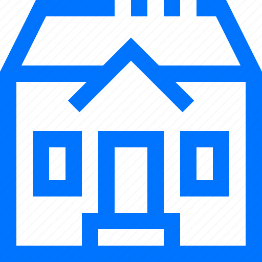Buildings, estate, front, home, house, real icon - Download on Iconfinder