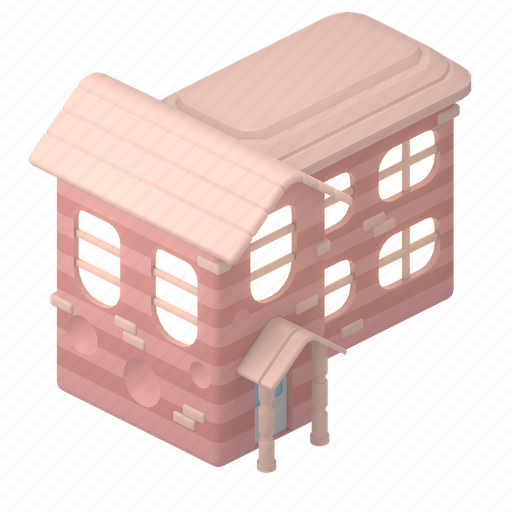 Real, estate, map, home, house, building, property 3D illustration - Download on Iconfinder