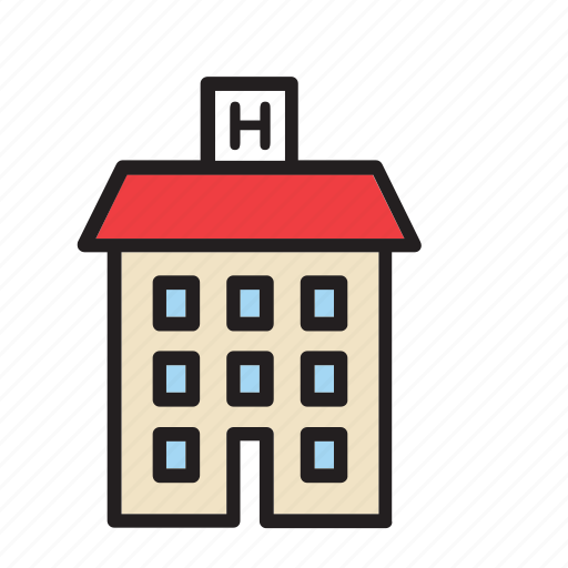 Architecture, building, construction, hotel icon - Download on Iconfinder