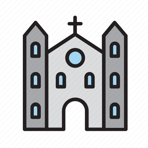 Architecture, building, construction, cathedral, church, religion, religious icon - Download on Iconfinder