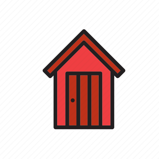 Architecture, building, construction, beach, cabin, hut icon - Download on Iconfinder
