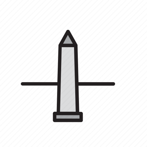 Building, monument, obelisk, stone, structure, paris, washington icon - Download on Iconfinder