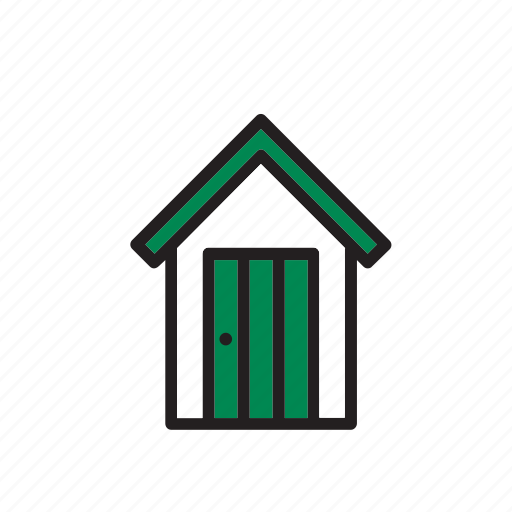 Architecture, building, construction, beach, cabin, hut icon - Download on Iconfinder