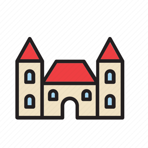 Architecture, building, construction, castle, house icon - Download on Iconfinder