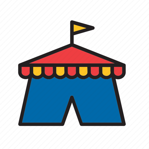 Architecture, big top, building, circus, construction, marquee, tent icon - Download on Iconfinder