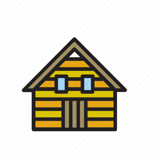 Architecture, building, construction, cabin, house, wood, wooden icon - Download on Iconfinder