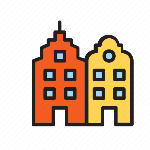 Architecture, building, construction, amsterdam, house icon - Download on Iconfinder