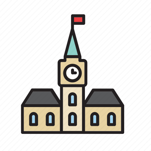 Architecture, building, canada, landmark, monument, ottawa, parliament icon - Download on Iconfinder