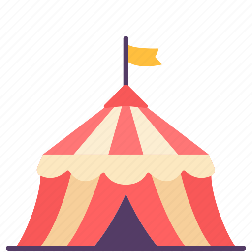 Amusement, building, construction, fun, park, recreation, tent icon - Download on Iconfinder