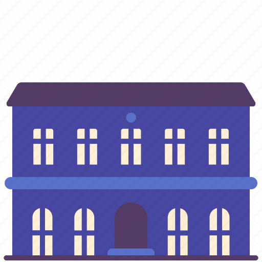Apartment, building, city, construction, hotel, institution, residence icon - Download on Iconfinder