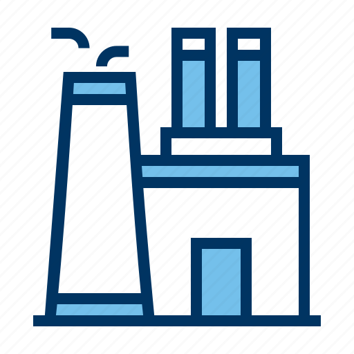 Building, factory, industry, insdustrial icon - Download on Iconfinder