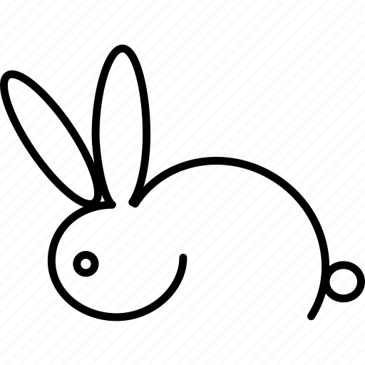 Bunny, hare, nature, rabbit, rabbits, wild, woods icon - Download on Iconfinder
