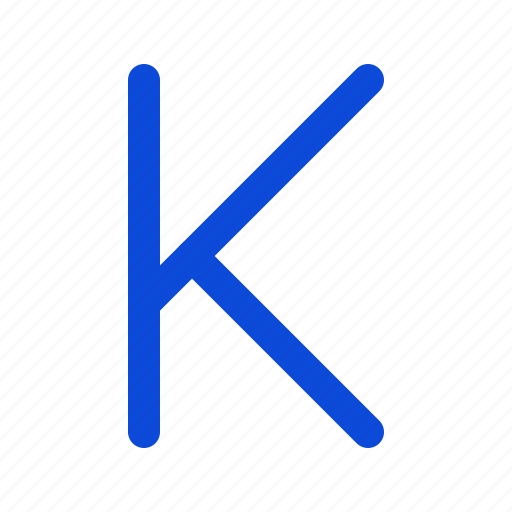 Alphabet, letter, k icon - Download on Iconfinder