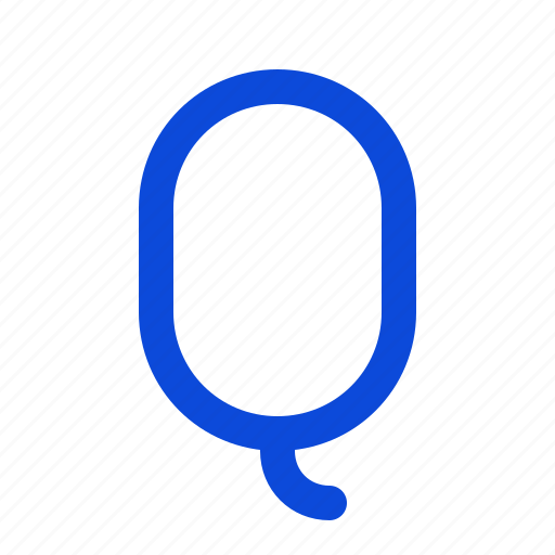 Alphabet, letter, q icon - Download on Iconfinder