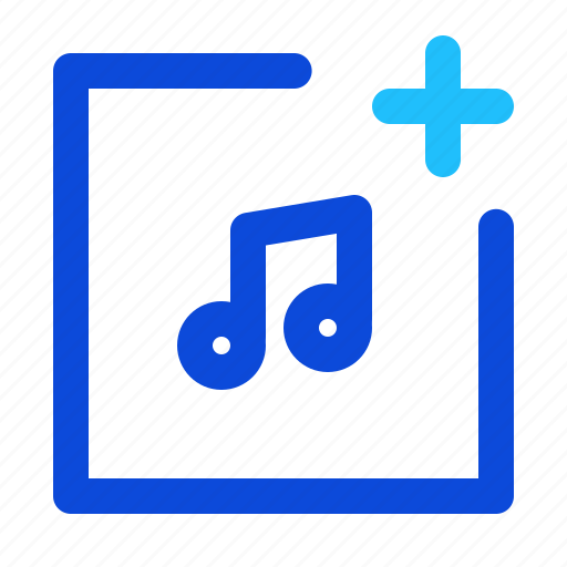 Add, music, audio icon - Download on Iconfinder