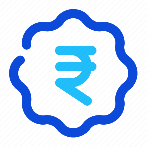 Badge, currency, money, rupee icon - Download on Iconfinder