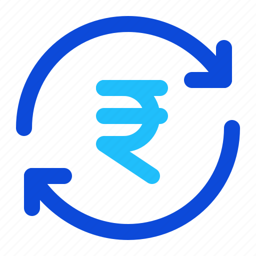 Conversion, rate, exchange, currency, rupee icon - Download on Iconfinder