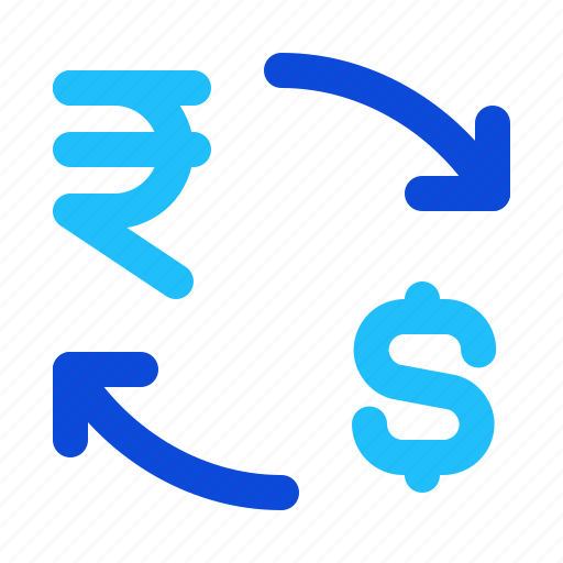 Currency, exchange, money, conversion, rupee, dollar icon - Download on Iconfinder