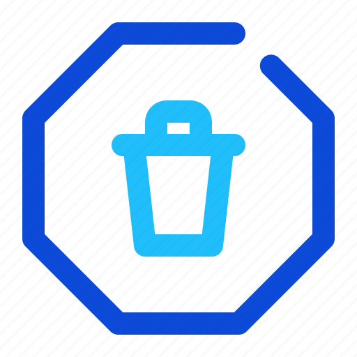 Delete, trash, warning icon - Download on Iconfinder