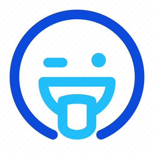 Blink, tongue, smile, emoji icon - Download on Iconfinder