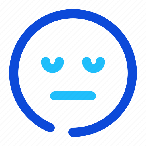 Calm, emoji, reactionless icon - Download on Iconfinder