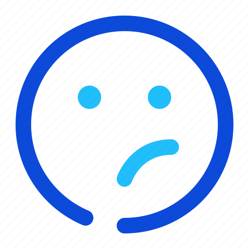 Sad, upset, emoji icon - Download on Iconfinder
