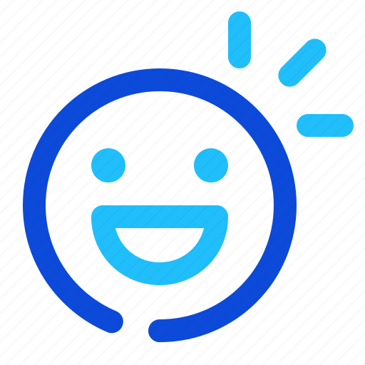 Smile, happy, shine, emoji icon - Download on Iconfinder