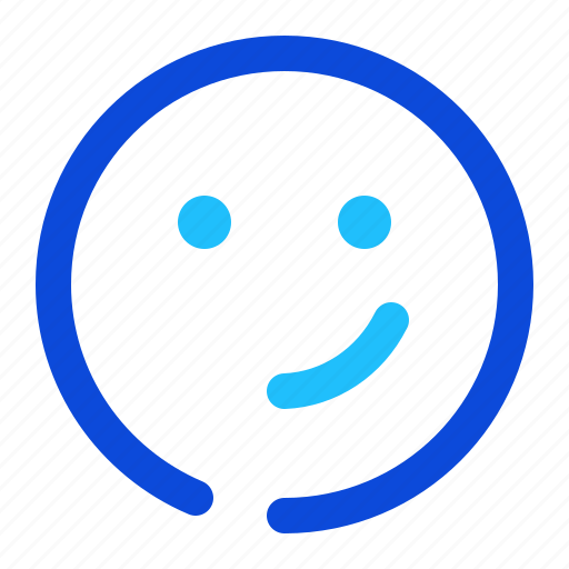 Smilling, smirk, emoji icon - Download on Iconfinder