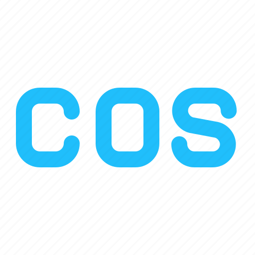 Cos, cosinus, math icon - Download on Iconfinder