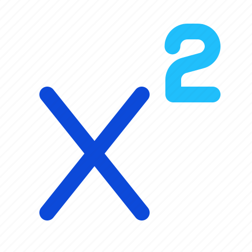 Math, formula, x, square, superscript icon - Download on Iconfinder