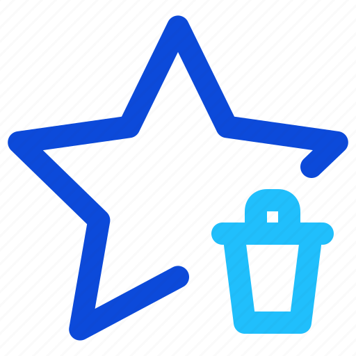 Delete, trash, star, bookmark icon - Download on Iconfinder